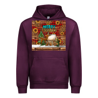 Mauve Wine merry christmas cookies buffalo plaid Urban Hoodie - Jasminsmagicworld
