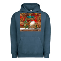 Pigment Midnight Navy merry christmas cookies buffalo plaid Urban Hoodie - Jasminsmagicworld