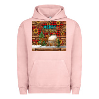 Pigment Salmon merry christmas cookies buffalo plaid Urban Hoodie - Jasminsmagicworld