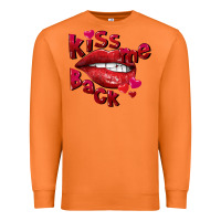 Carrot kiss me back Premium Sweatshirt - FaDigitalArtStudio