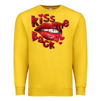 Lemon kiss me back Premium Sweatshirt - FaDigitalArtStudio