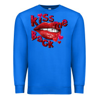 True Royal kiss me back Premium Sweatshirt - FaDigitalArtStudio