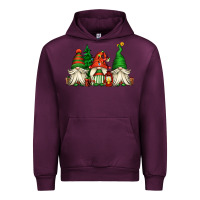 Mauve Wine christmas gnomes Urban Hoodie - Jasminsmagicworld