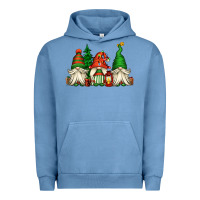Pigment Pebble Blue christmas gnomes Urban Hoodie - Jasminsmagicworld