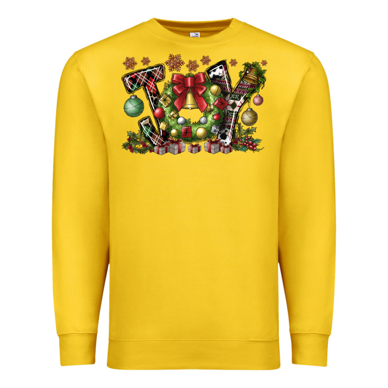 Joy Premium Sweatshirt by CowhideDigitalArt | Teevron