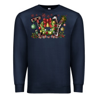 Navy Joy Premium Sweatshirt - CowhideDigitalArt