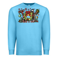 Ocean Blue Joy Premium Sweatshirt - CowhideDigitalArt