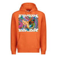 Carrot easter farm chicken chick rooster daisys butterfly sunflower eggs glit Premium Hoodie - Artiststas