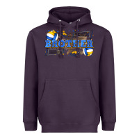 Plum brother volleyball Heavyweight Hoodie - Zillion Design Studio