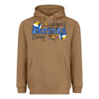 Toasted Coconut brother volleyball Heavyweight Hoodie - Zillion Design Studio