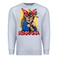 Meowica 4th Of July Premium Sweatshirt | Teevron
