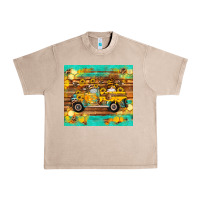 French Oak western bee gnomes truck honeycomb  leopard turquoise wooden serape Urban Heavy Tee - Artiststas