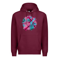 Burgundy v.d gemstone's patches Premium Hoodie - AdoDesignShop