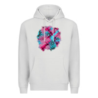 Dove Grey v.d gemstone's patches Premium Hoodie - AdoDesignShop