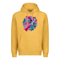Mustard v.d gemstone's patches Premium Hoodie - AdoDesignShop