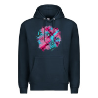 Navy v.d gemstone's patches Premium Hoodie - AdoDesignShop