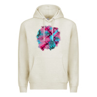 Oatmeal Heather v.d gemstone's patches Premium Hoodie - AdoDesignShop