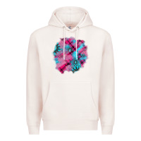 Pale Pink v.d gemstone's patches Premium Hoodie - AdoDesignShop