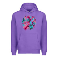 Purple v.d gemstone's patches Premium Hoodie - AdoDesignShop
