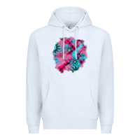 White v.d gemstone's patches Premium Hoodie - AdoDesignShop