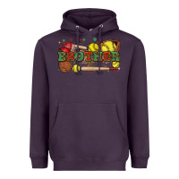 Plum brother softball Heavyweight Hoodie - Zillion Design Studio