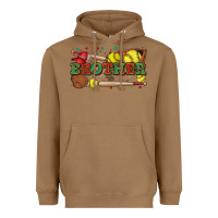 Toasted Coconut brother softball Heavyweight Hoodie - Zillion Design Studio