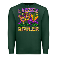 Sports Green laissez les bon temps rouler Premium Sweatshirt - FaDigitalArtStudio