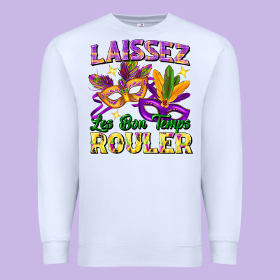 Laissez Les Bon Temps Rouler Premium Sweatshirt Designed By Fadigitalartstudio