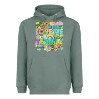 Sage he dont love me like tequila does Heavyweight Hoodie - texasbilliewilder