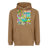 Toasted Coconut he dont love me like tequila does Heavyweight Hoodie - texasbilliewilder
