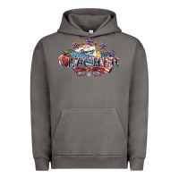Pigment Tornado american teacher Urban Hoodie - NancyCooperArtShop