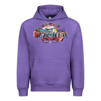 Tulip american teacher Urban Hoodie - NancyCooperArtShop
