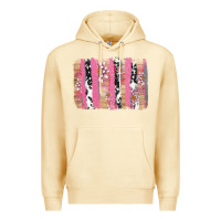 Pina Colada v.d cow and lotus brushstrock Premium Hoodie - AdoDesignShop