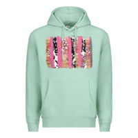 Seafoam v.d cow and lotus brushstrock Premium Hoodie - AdoDesignShop