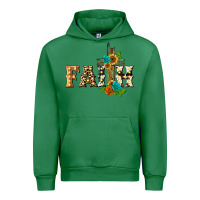 Emerald faith with cross Urban Hoodie - BarkalooDesign