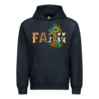Navy faith with cross Urban Hoodie - BarkalooDesign