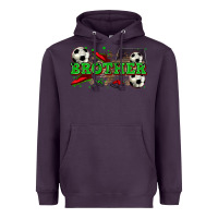 Plum brother soccer Heavyweight Hoodie - Zillion Design Studio