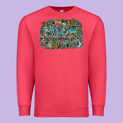 Hot Mom Summer Premium Sweatshirt Designed By Sublimationcraftshop