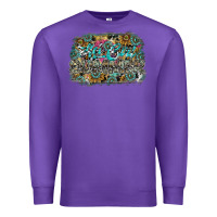 Purple hot mom summer Premium Sweatshirt - SublimationCraftShop