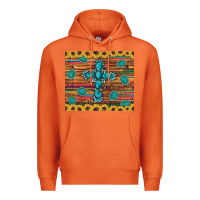 Carrot western gemstone cross sunflowers leopard serape glitter wooden tumble Premium Hoodie - Artiststas