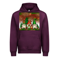 Mauve Wine Christmas gnomes Urban Hoodie - Jasminsmagicworld