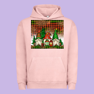 Christmas Gnomes Urban Hoodie Designed By Jasminsmagicworld