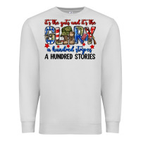 Dove Grey It's the guts and it's the glory a hundred stripes Premium Sweatshirt - Neo Western
