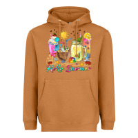 Meerkat hello summer drinks Heavyweight Hoodie - texasbilliewilder