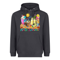 Smoke hello summer drinks Heavyweight Hoodie - texasbilliewilder