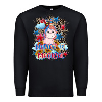 Merica Is Magical 4th Of July Premium Sweatshirt | Teevron