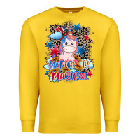 Lemon Merica is magical 4th of july Premium Sweatshirt - CowGirlArtShop