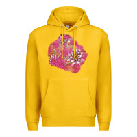 Lemon v.d  lavender and lotus patches Premium Hoodie - AdoDesignShop