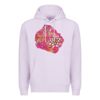 Lilac v.d  lavender and lotus patches Premium Hoodie - AdoDesignShop