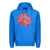 True Royal v.d  lavender and lotus patches Premium Hoodie - AdoDesignShop